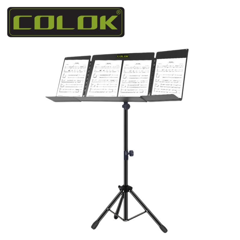 COLOK Large conductor's three-sided music stand