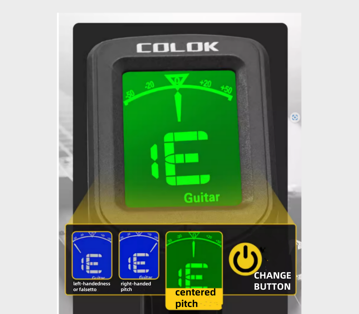 Colok COLOK Guitar tuner – GIMI MUSIC